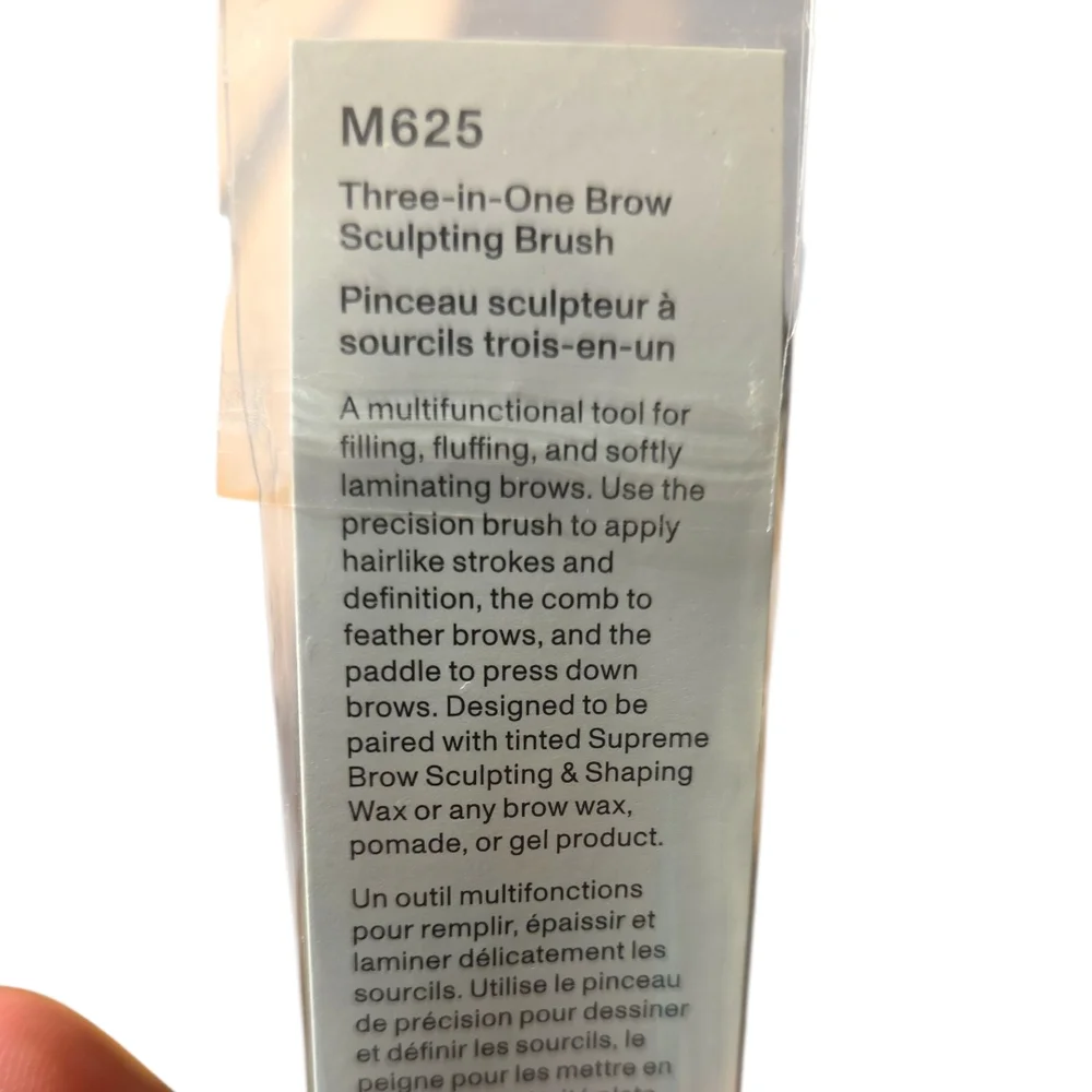 Morphe M625 Three-in-One Brow Sculpting Brush
